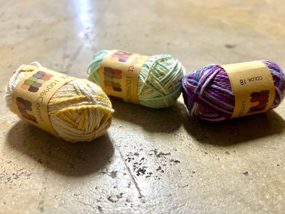 Cotton Yarn - Mini ball