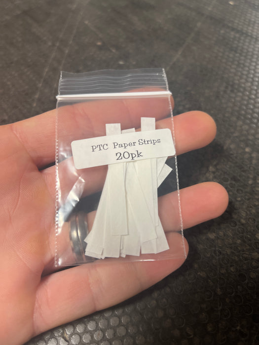 PTC Paper - 20 strips