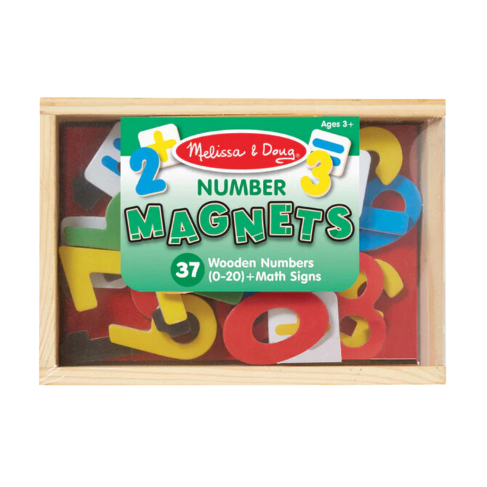 Magnetic Wooden Numbers