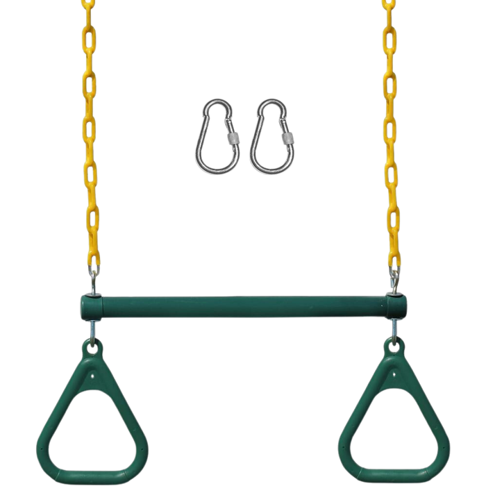 18" Trapeze Swing Bar and Rings