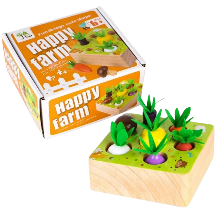 Montessori Happy Farm Learning Toy