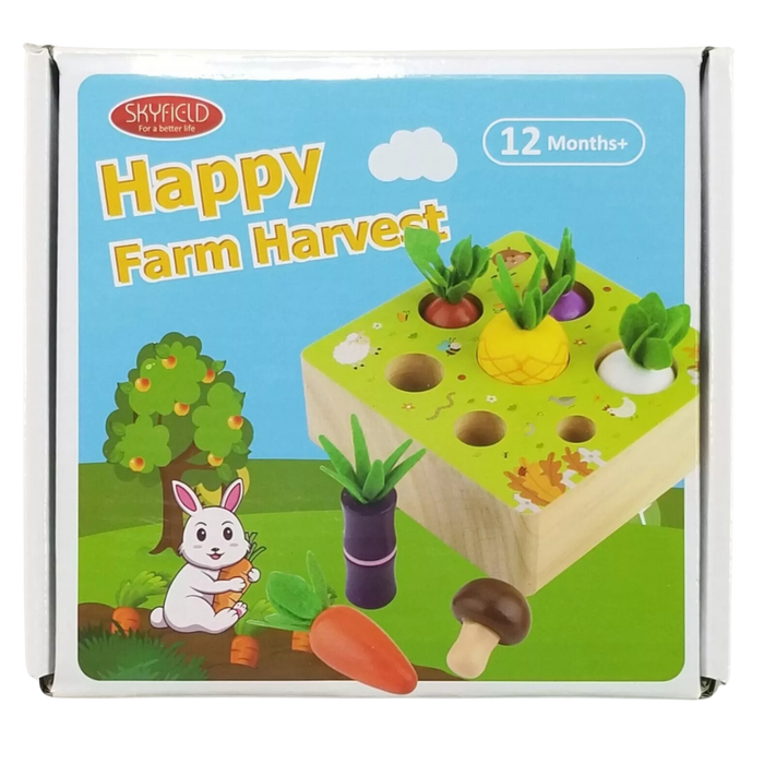 Montessori Happy Farm Learning Toy