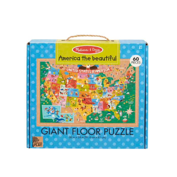 America The Beautiful Floor Puzzle M&D