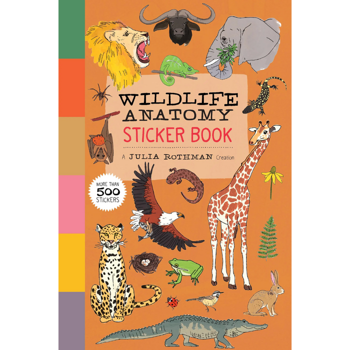 Wildlife Anatomy Sticker Book