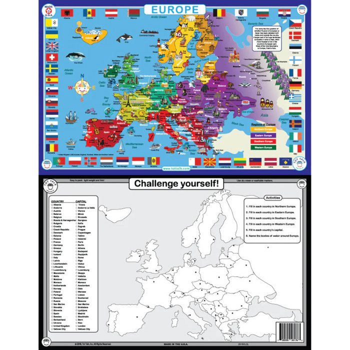 Europe Placemat TT