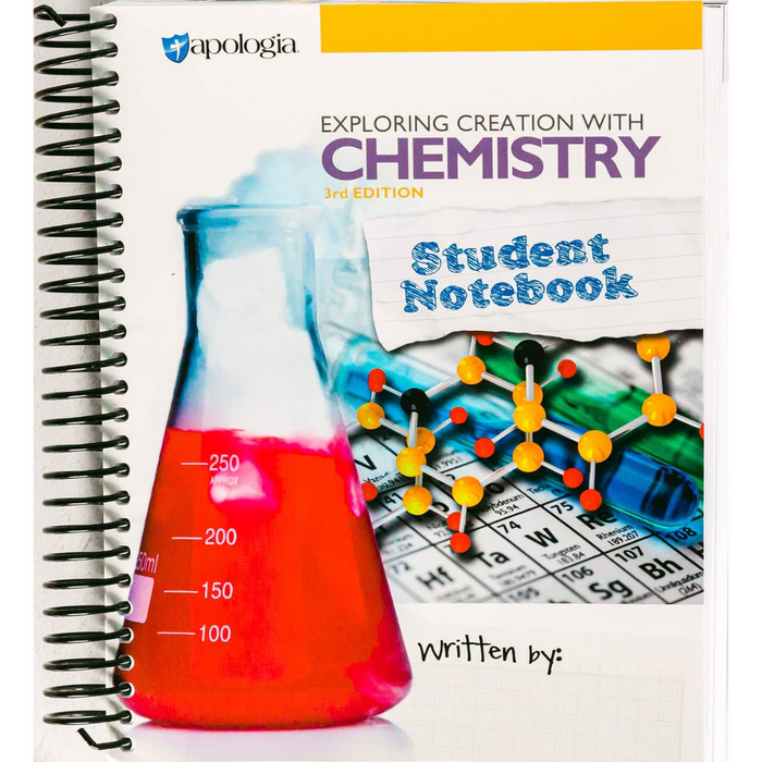 Exploring Creation Chemistry, 3rd Ed, Notebook