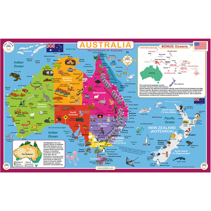 Australia Placemat TT